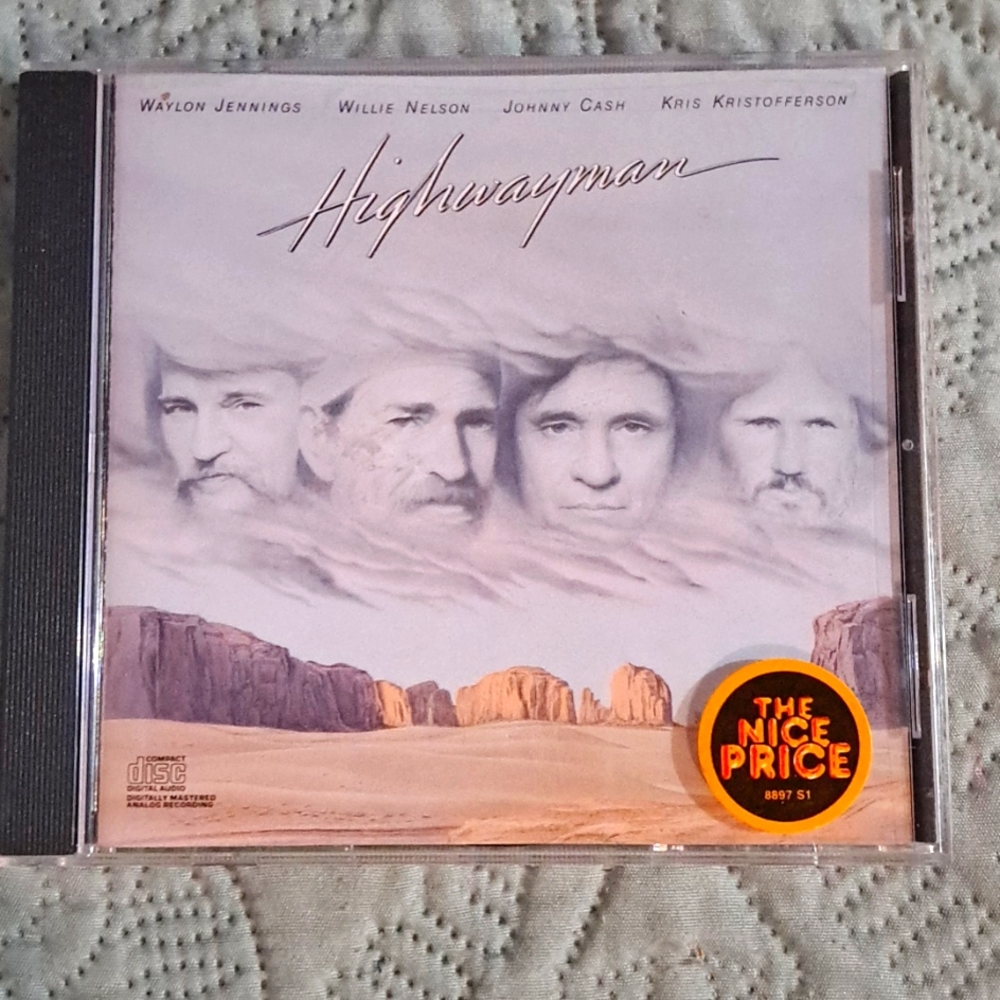 Vintage 1985 the highwayman Waylon, Willie,  cash,  Kris the nice price